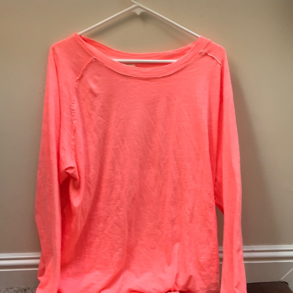 Hot pink long sleeve